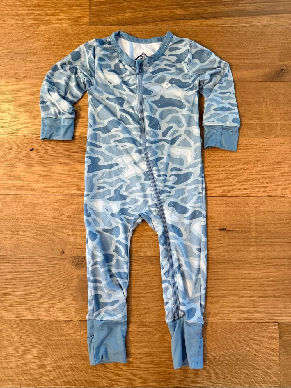 BURLEBO | Camo Onesie in Seaside